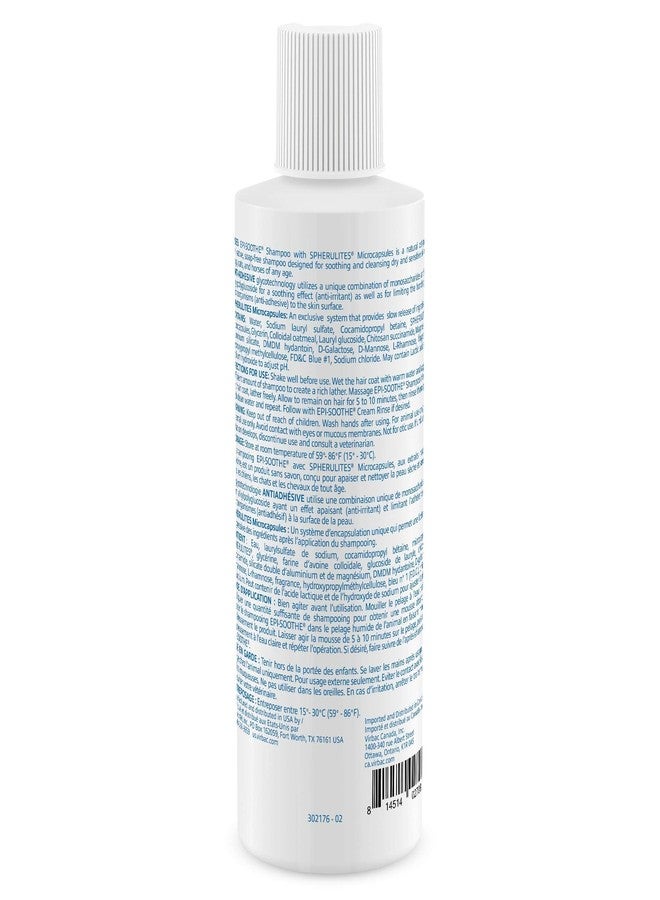 Virbac Epi-Soothe Pet Shampoo For Dogs, Cats & Horses (8 oz) - For Dry or Sensitive Skin - Image 3